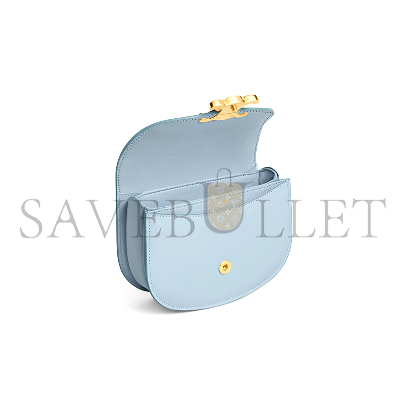 Ce1i*e mini besace clea in shiny calfskin 10l063etz.07pb (15.5*11.5*5cm)